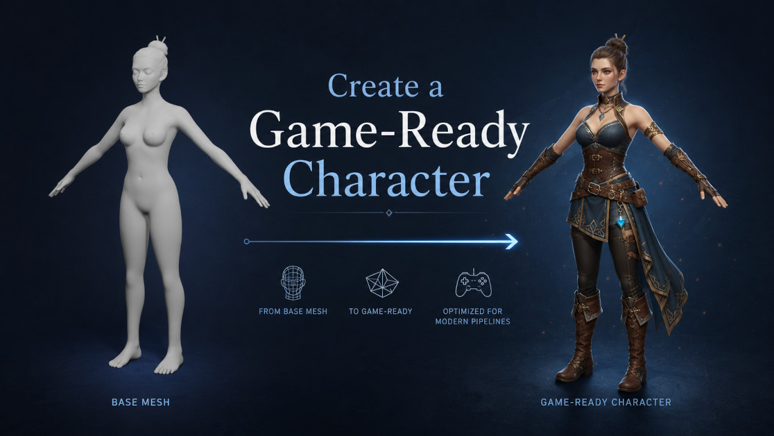 Base Mesh to Game Ready